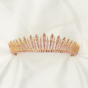 Theia’s Tiara in Pink & Gold