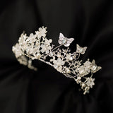 Verna's Butterfly Tiara in Silver