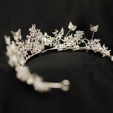 Verna's Butterfly Tiara in Silver