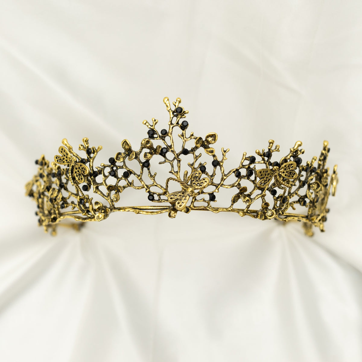 Verna's Tiara in Antique Gold