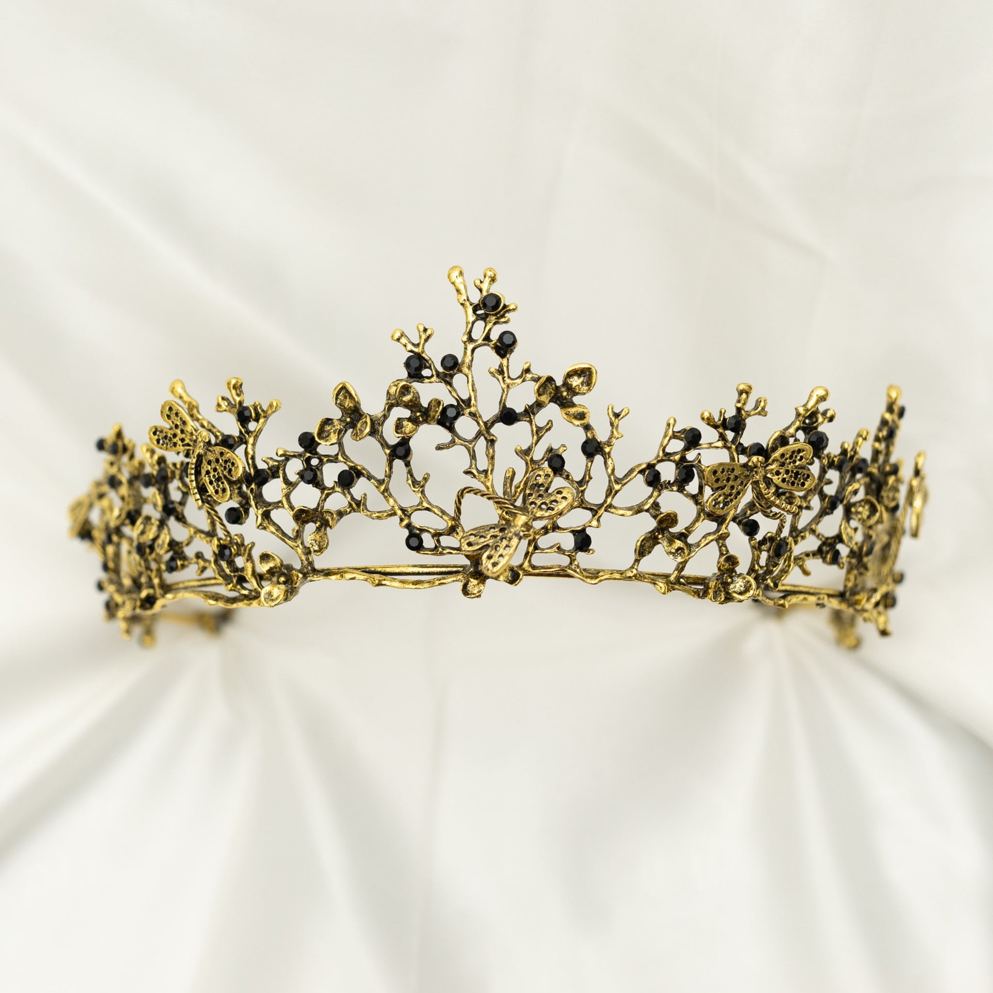 Verna's Tiara in Antique Gold