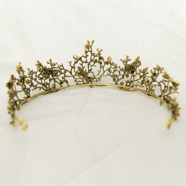 Verna's Tiara in Antique Gold