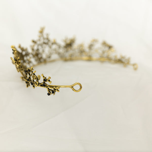 Verna's Tiara in Antique Gold