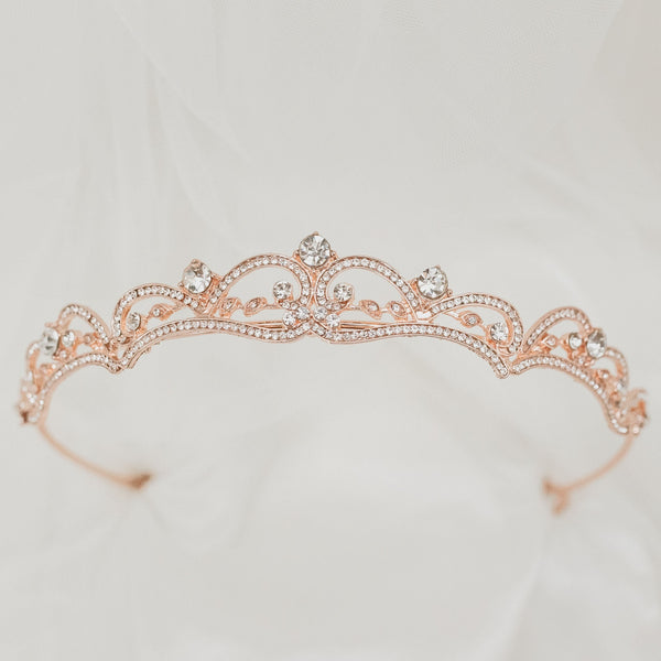 Elyse's Tiara in Rose Gold