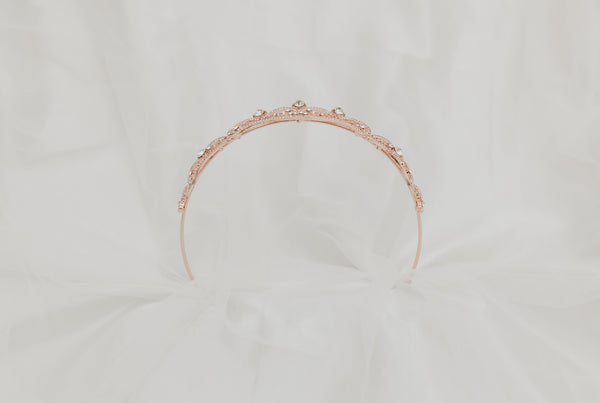 Elyse's Tiara in Rose Gold