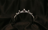 Cindy's Tiara in Purple & Silver