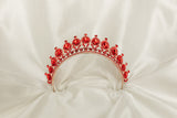 Saya’s Tiara in Red & Rose Gold