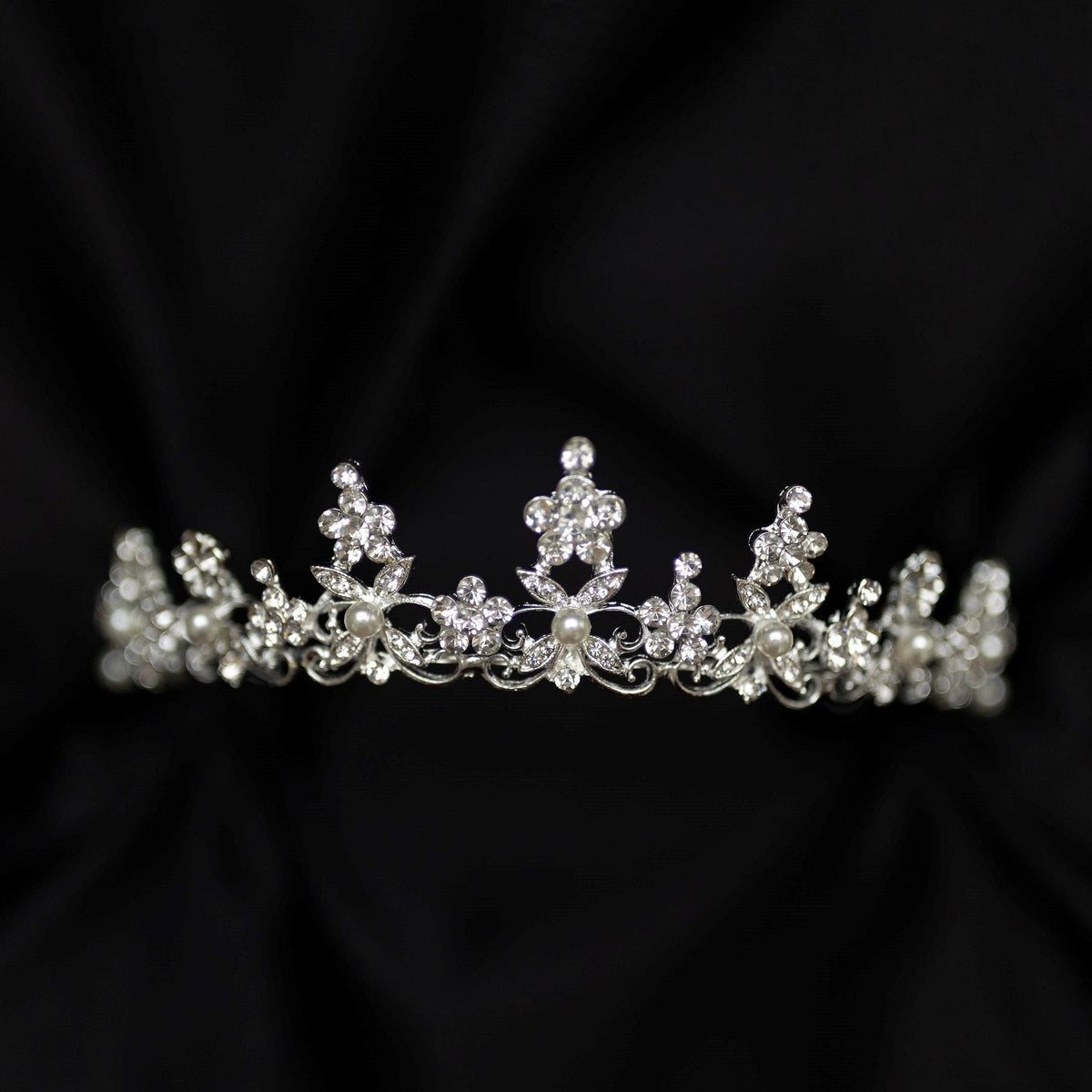 Amber's Tiara in Silver