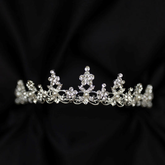 Amber's Tiara in Silver