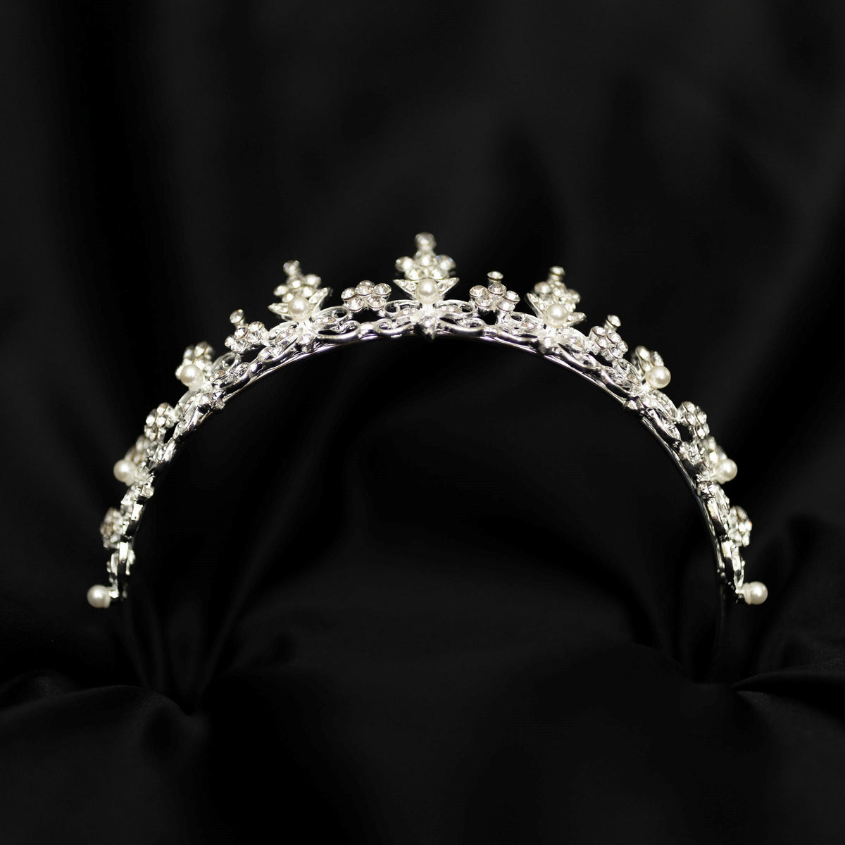 Amber's Tiara in Silver
