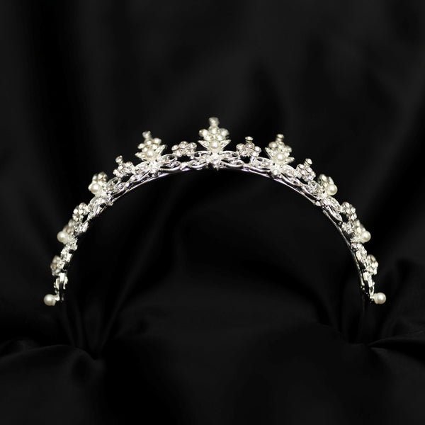 Amber's Tiara in Silver