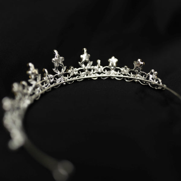 Amber's Tiara in Silver