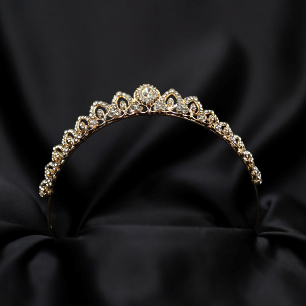Amelia's Tiara in Gold - Bottom