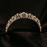 Benjamina's Tiara in Green