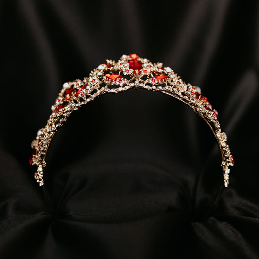 Chrissy's Tiara in Red