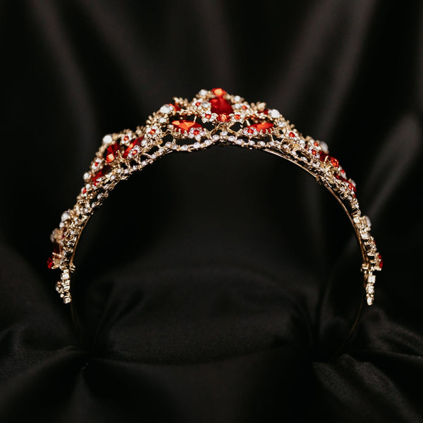 Chrissy's Tiara in Red