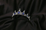 Cindy's Tiara in Blue & Silver