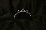 Cindy's Tiara in Blue & Silver