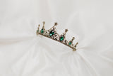 Cindy's Tiara in Green & Gray