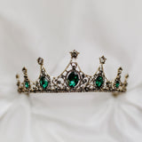 Cindy's Tiara in Green & Gray