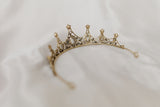 Cindy's Tiara in Red & Gray