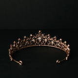 Finley's Tiara in Red & Gray - Back