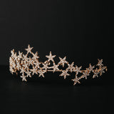 Sarah's Star Head Band in Gold