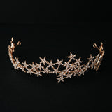 Sarah's Star Head Band in Gold