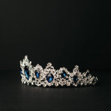Michelle's Tiara in Blue & Silver