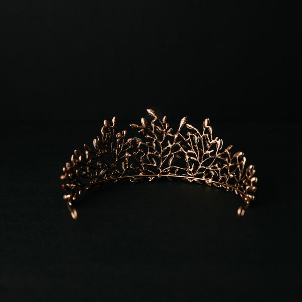 Ingrid's Tiara in Red & Black -Back
