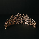 Ingrid's Tiara in Black and Gold - Back