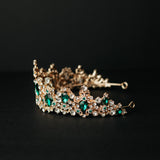 Michelle's Tiara in Green & Gold