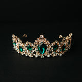 Michelle's Tiara in Green & Gold