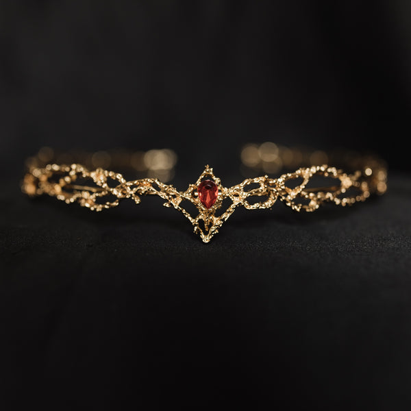 King’s Crown in Gold & Red