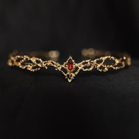 King’s Crown in Gold & Red