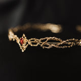 King’s Crown in Gold & Red