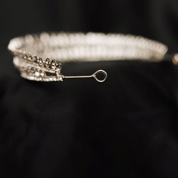 Kristin's Tiara in Silver - End