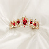 Michelle's Tiara in Red & Gold