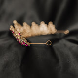 Ophelia's Tiara in Hot Pink & Gold