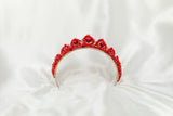 Ophelia's Tiara in Red & Rose Gold