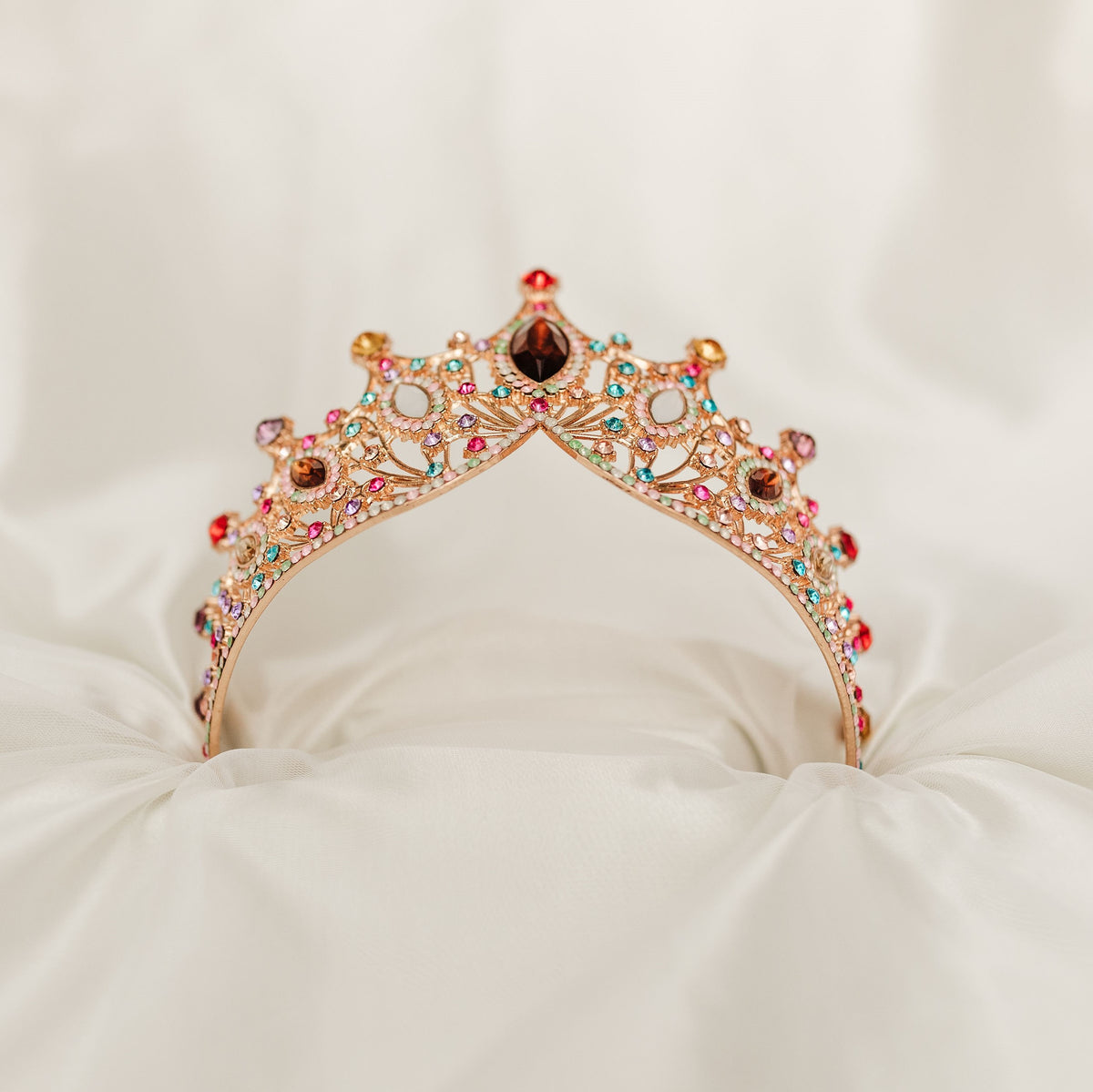 Regina’s Tiara in Multi & Gold