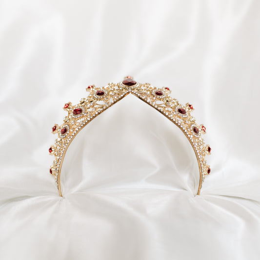 Regina's Tiara in Red and Gold