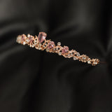 Sadie's Tiara in Pink & Rose Gold