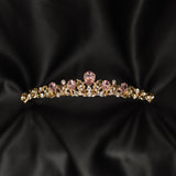 Sadie's Tiara in Pink & Gold