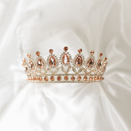 Saya's Tiara in Peach Pink