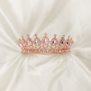 Saya's Tiara in Pink & Gold