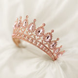 Saya's Tiara in Pink & Gold