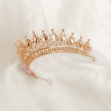 Saya's Tiara in Pink & Gold