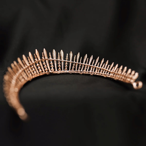 Theia's Tiara in Rose Gold - Back
