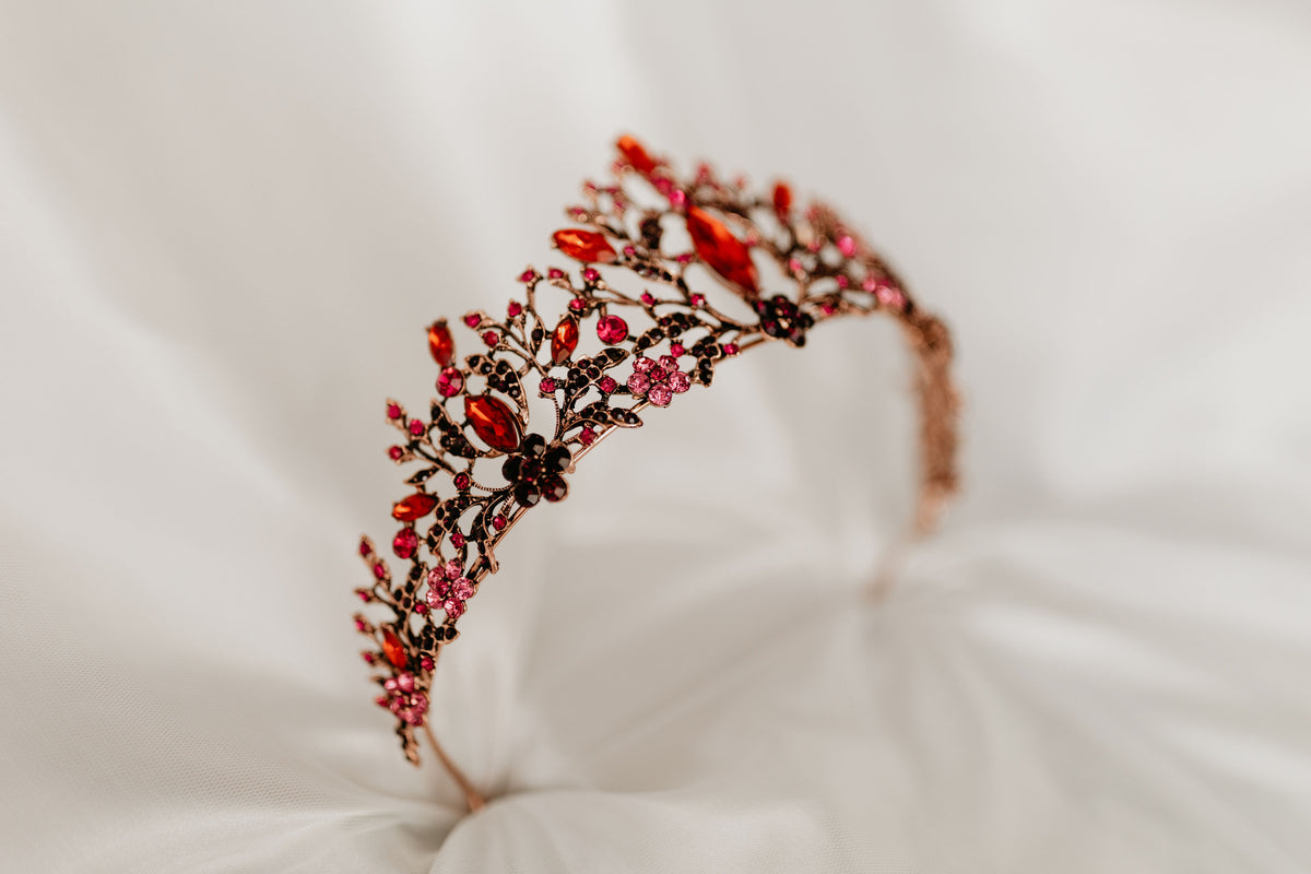 Vera's Tiara in Red